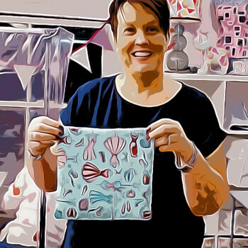 Make your own zipped lined purse